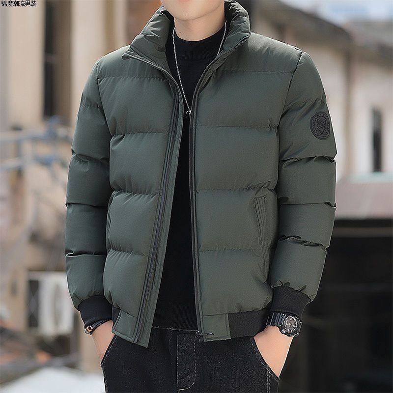 ลงเบาะแจ็คเก็ตฤดูหนาวหนาเบาะแจ็คเก็ตผู้ชายสไตล์ใหม่อินเทรนด์แจ็คเก็ตลําลองเยาวชนอินเทรนด์ทุกการแข่งขันเบาะแจ็คเก็ตด้านบน
