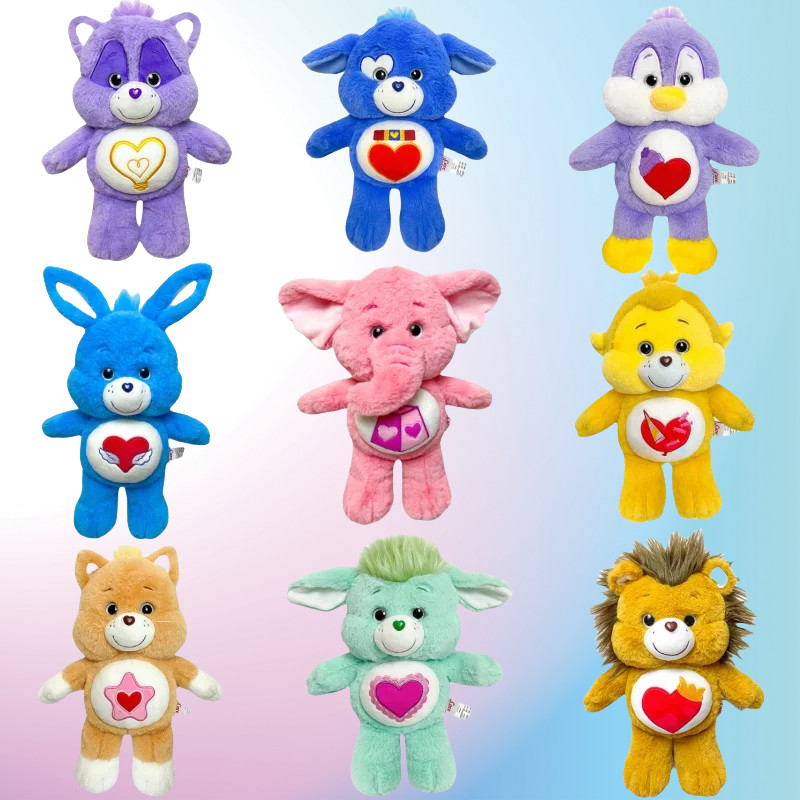 น่ารัก การดูแล หมีสัตว์ขนาดเล็ก ชุด ตุ๊กตาตุ๊กตาการ์ตูนตุ๊กตาของเล่นตุ๊กตาหมอนโซฟาเครื่องประดับตกแต่งห้องวันเกิดปัจจุบัน