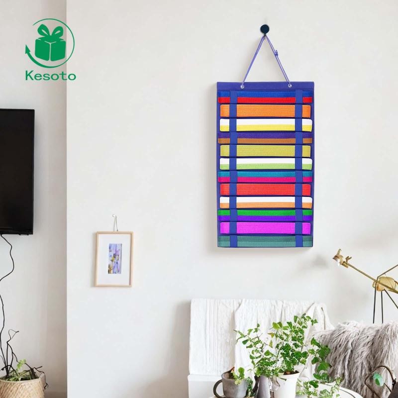 [Ehoyoxa] ที่ใส่เข็มขัดคาราเต้และเทควันโด สำหรับเก็บสะสมเข็มขัด - รูปที่ 7