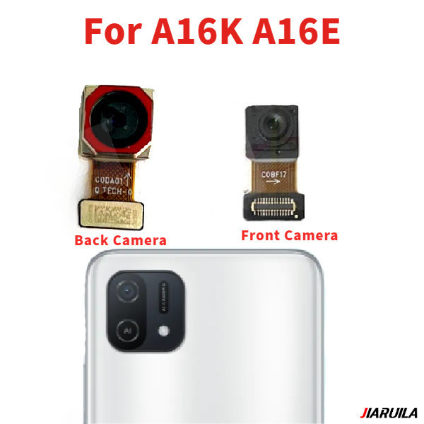 สําหรับ OPPO A16K A16E ด้านหน้าหลักด้านหลังกล้อง Flex Cable โมดูล