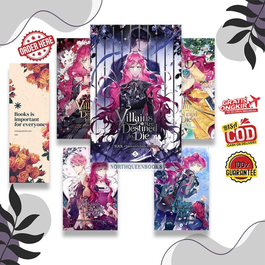 Villains Are Destined to Die Comic โดย Gwon Gyeoul (ภาษาอังกฤษ)