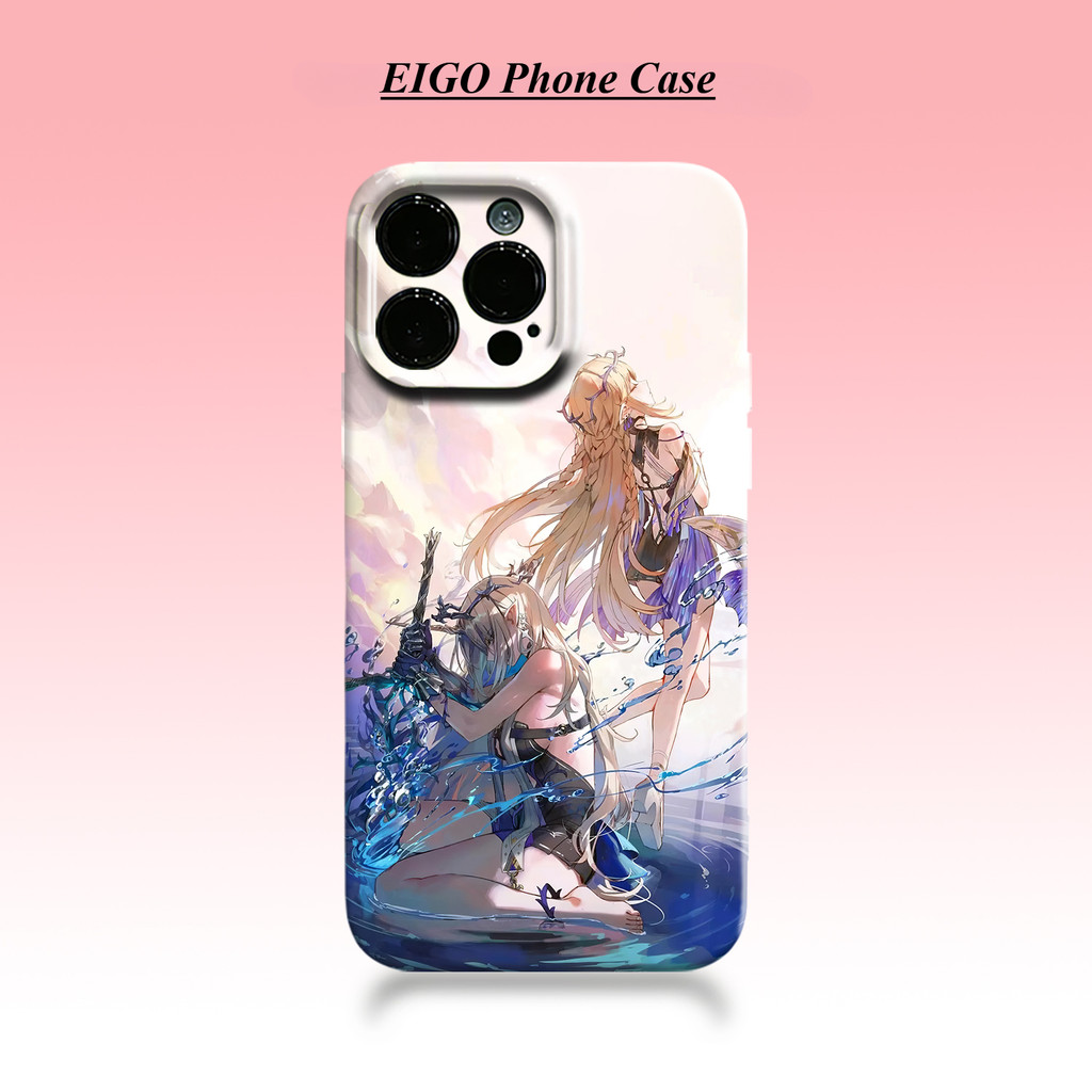 เหมาะสําหรับ iPhone 6-17 Pro/Max Film Case Wuthering Waves Carttehyia Ins Game Art Style