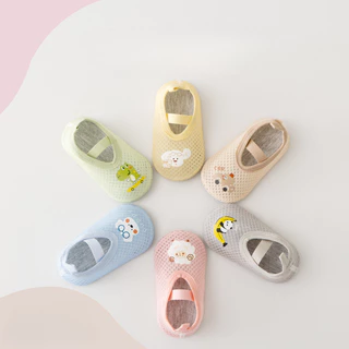 Berma Baby รองเท้าตาข่ายแรกเกิด นองเท้าเด็ก นิ่ม ระบายอากาศ รองเท้ารัดส้นหัดเดิน ฤดูร้อน