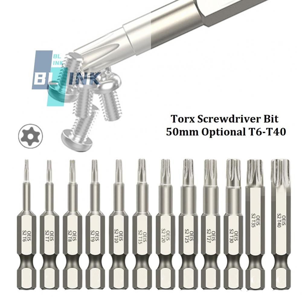 ดอกไขควง Torx ที่เชื่อถือได้และแม่นยํา Hex Shank สําหรับงานที่มีประสิทธิภาพ