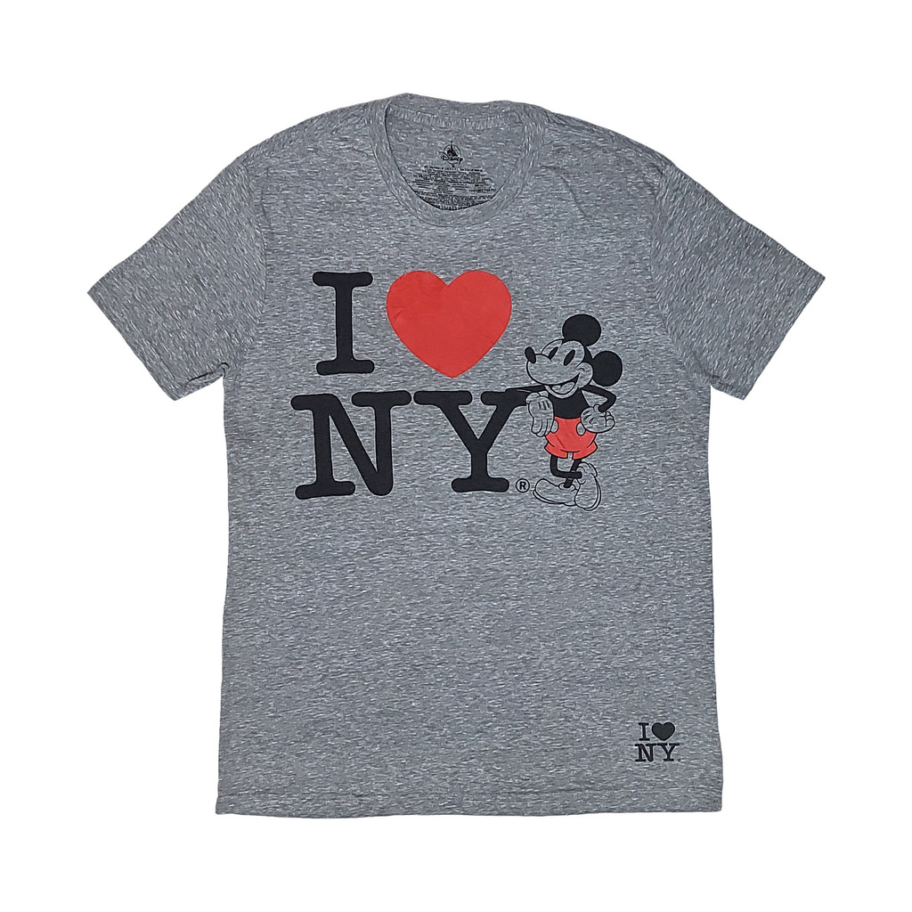 Preloved Disney Short Sleeve I Love NY เสื้อยืด