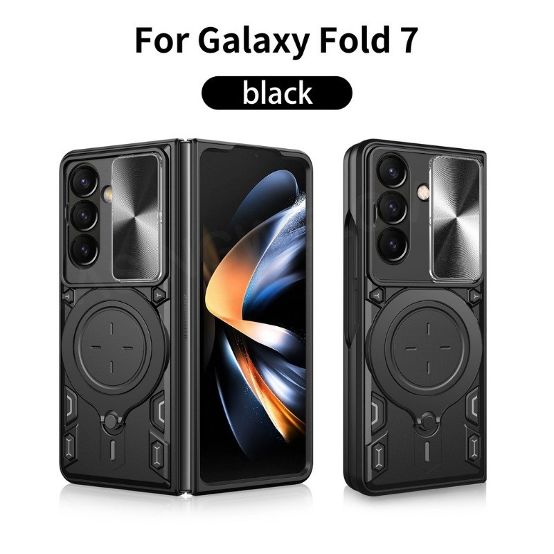 ปลอกสําหรับ Samsung Galaxy Z พับ 7 Galaxy Z Fold7 6 5 4 ZFold7 ZFold 7 5G 2025 Armor Ring Stand Holder Bracket สไลด์หน้าต่างเคสโทรศัพท์ป้องกันกันกระแทก An ราคา ถูกที่สุด ดีลบีเคเค แกลเลอรีภาพที่ 7
