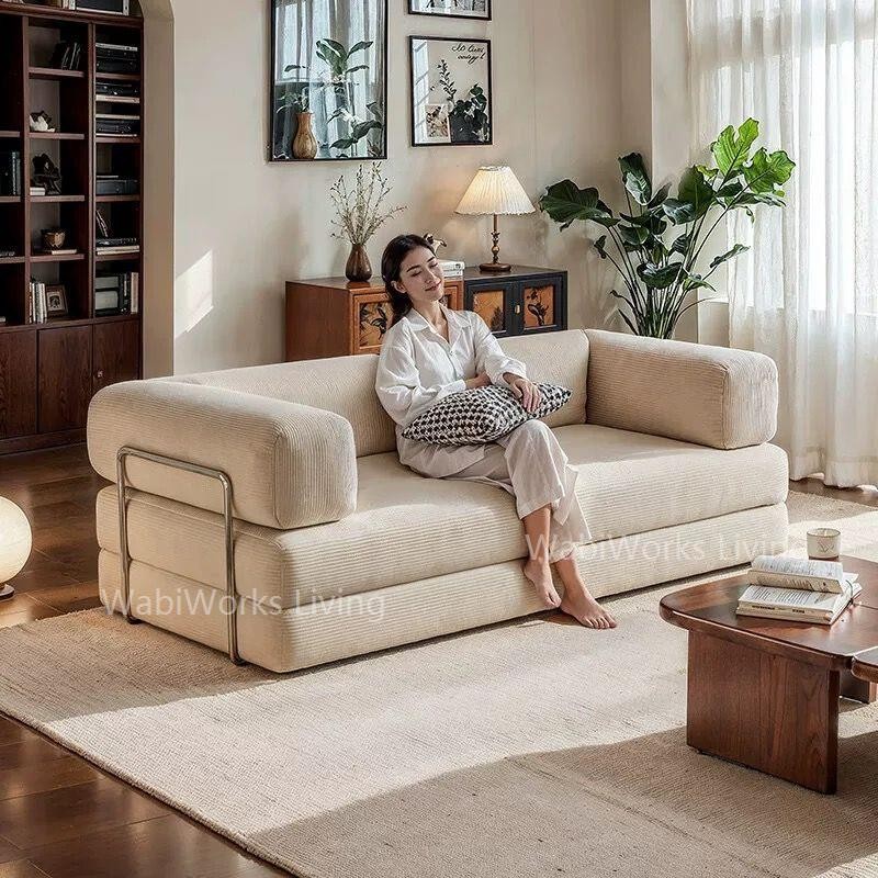 ApeHome Teddy sofa การบีบอัดโซฟาเตียงโซฟาระเบียงห้องนั่งเล่นมัลติฟังก์ชั่ห้องนอน