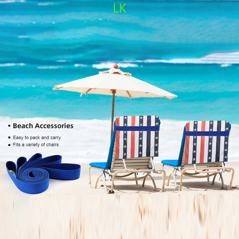 <LKKK7.15> Outdoor Beach C Towel Fixing Straps Beach Towel Towel Elastic Straps
