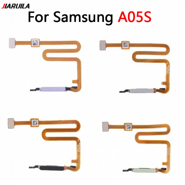 ต้นฉบับสําหรับ Samsung Galaxy A05S ปุ่มบ้านเซ็นเซอร์ลายนิ้วมือ Flex Cable