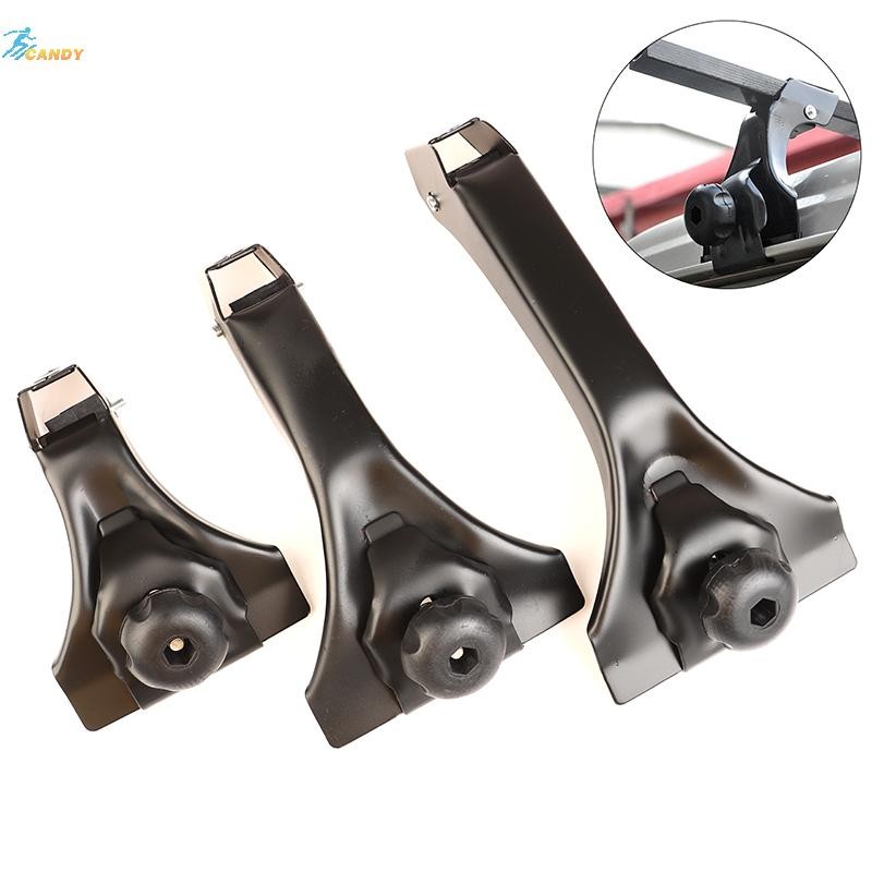 NDY Universal Crossbar Bracket ชุดสําหรับรถยนต์ Gutter คลิป Gutter ประเภทวงเล็บกระเป๋าเดินทางแร็คหลังคาสําหรับรถยนต์ N