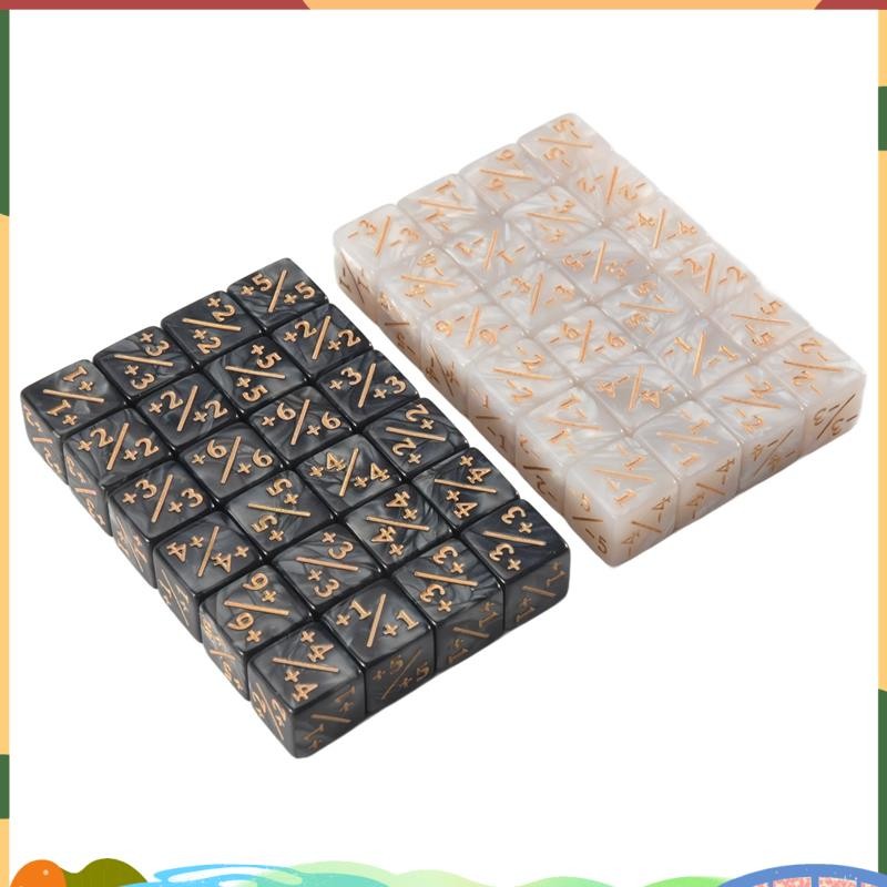 Super 48 ชิ้น 16 มม.ลูกเต๋าเคาน์เตอร์ Token ลูกเต๋า Loyalty ลูกเต๋า D6 ลูกเต๋า Cube สําหรับ,,การ์ดเก