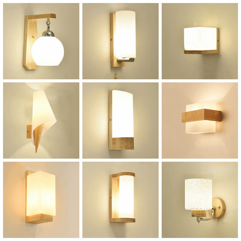 ห้องนอน โมเดิร์น ตกแต่งบ้าน โคมไฟหัวเตียง โคมไฟติดผนังภายใน ไฟ Led ติดผนัง ไฟแต่งห้อง นอร์ดิก โคมไฟติดผนัง ห้องนั่งเล่น