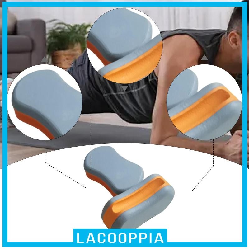 [Lacooppia] 2 ชิ้น Push Up Pads Paralettes Pads การออกกําลังกาย Ergonomic Strength Training Gear Non