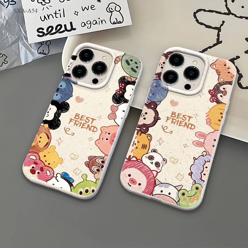 เคส For Samsung Galaxy A55 A54 A06 A53 A50S A05 A05S A12 A23 A24 A04S A03 A03S A14 A15 A20 A20S A11 A50 A51 4G 5G XMK
