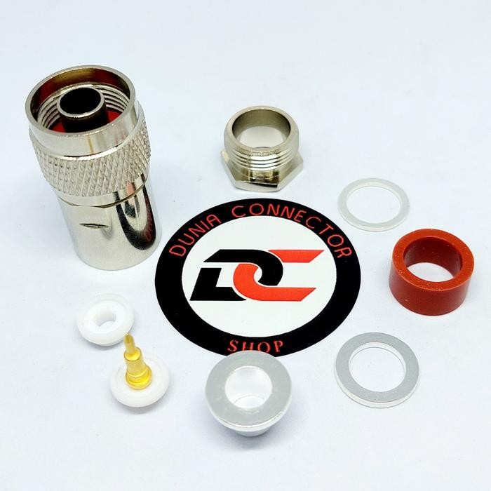 RM74...!!! CONNECTOR N MAN LMR 400 CLAMP GOOD