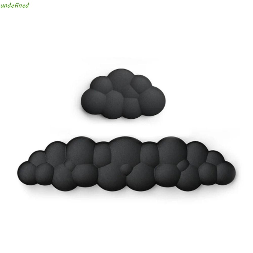 JARREDIW Keyboard WRIST Rest Pad, Cloud Shaped Memory Cotton Mouse Pad, สายรัดข้อมือ Comfort สีทึบ 3D หมอนมือ Gamer