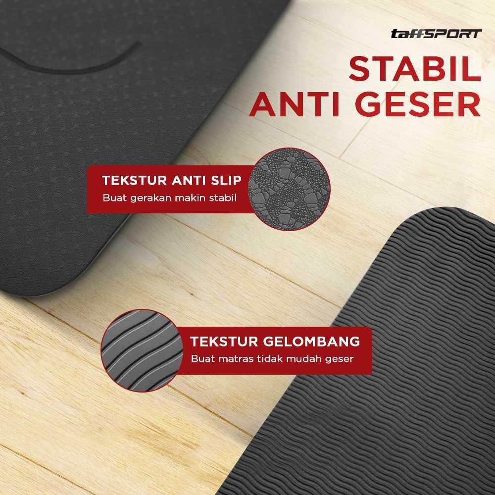 QUICKSHP เสื่อโยคะ 6 มม. พรมออกกําลังกายกันลื่น TPE 183x61 ซม. - PROlite 60