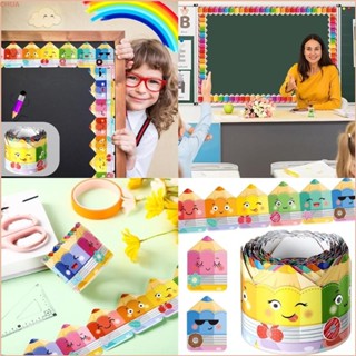 Chua 32 8ft รูปแบบดินสอ Border Trim สติ๊กเกอร์ติดผนังสําหรับ…