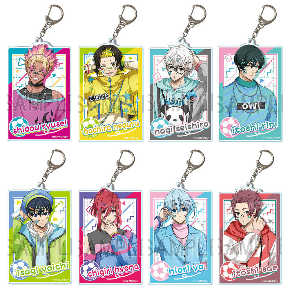 ทีวีอะนิเมะ Blue lock Ryusei Shidou Yoichi Isagi Meguru Bachira You Hiori Sae Itoshi Reo Mikage อะคร