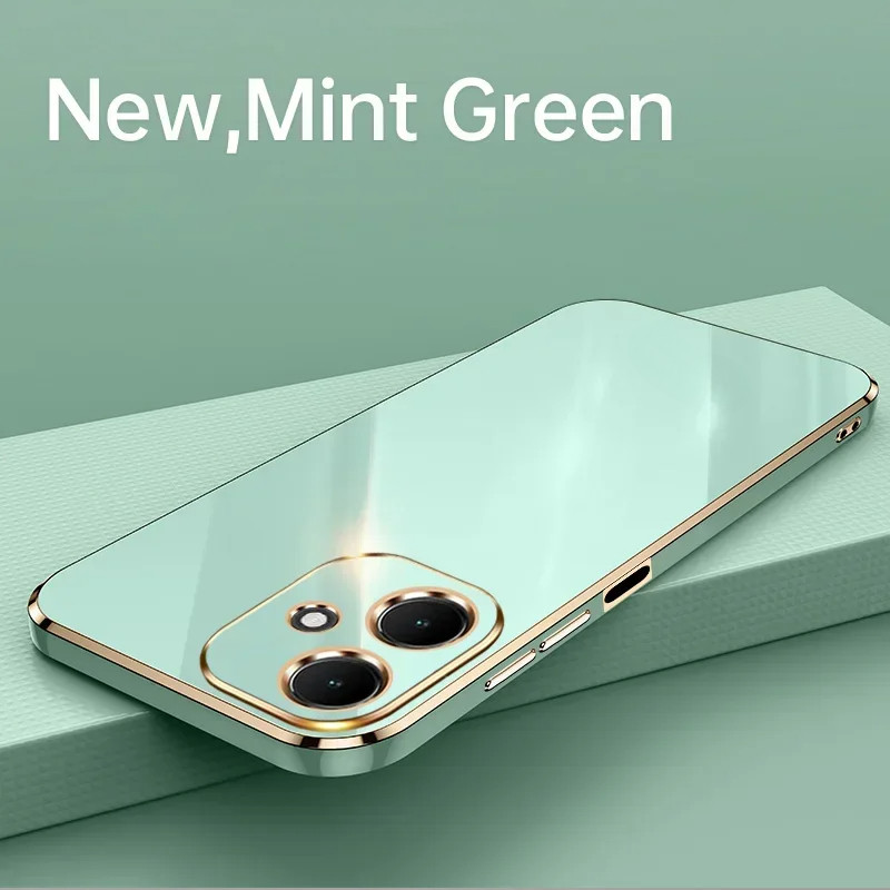 6D Electroplated สําหรับ vivo Y300 Y300I Y200 Y200 + Y200I GT Pro Pro + Plus ซิลิโคนอ่อนนุ่มปกหลัง