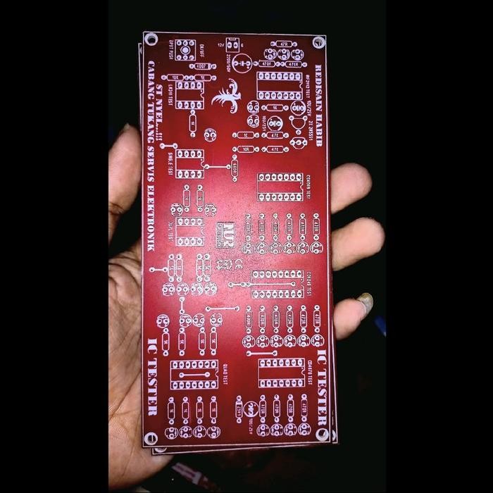 PCB IC TESTER เครื่องมือทดสอบ IC op amp ne5532 dual opamp จับเวลา logic tl cd4049 ทดสอบ ฯลฯ 1