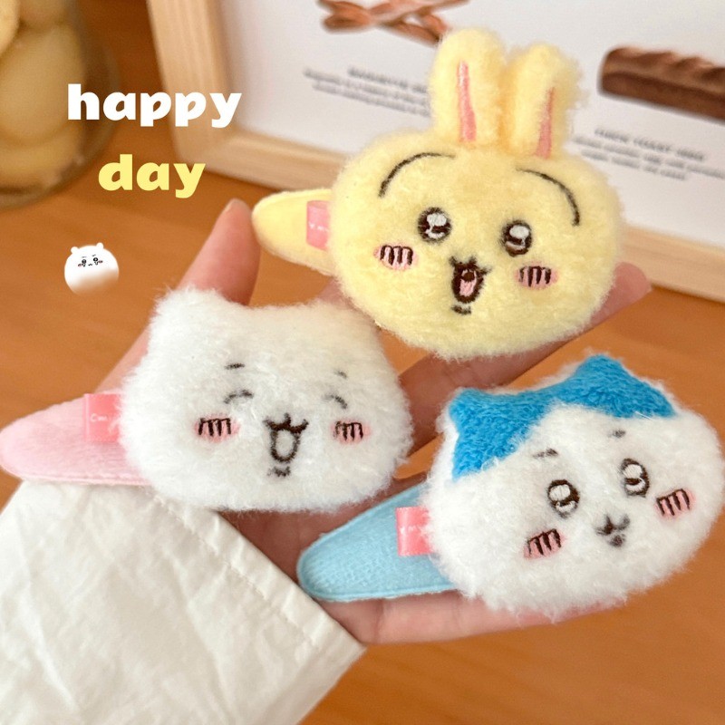 กิ๊บติดผมทรงแบงค์ Chikawa สำหรับเด็ก ออกแบบการ์ตูนสุดน่ารัก ทำให้ผมดูเก๋ไก๋