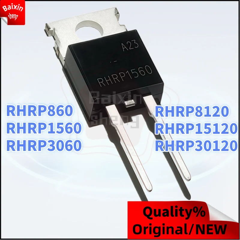 1-5PCS RHRP860 TO-220-2PIN RHRP8120 RURP1560 RURP3060 RURP30120 RURP15120 fast recovery ไดโอด