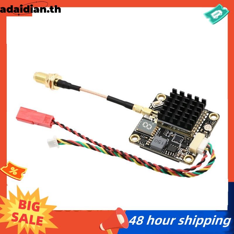 FX2-Dominator สลับสมาร์ทเสียง 2W 5.8Ghz 40CH FPV เครื่องส่งสัญญาณ MIC สําหรับ Wizard X220s RC Drone