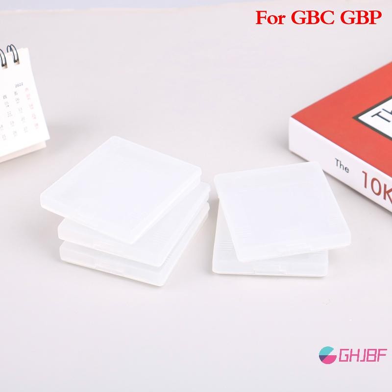 GHJBF] 5 ชิ้นโปร่งใสคอลเลกชันกล่องการ์ด Anti Dust Cover กรณีป้องกันการ์ดเกมกล่องสําหรับ Gameboy สีกร