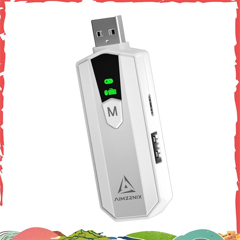 AX200PRO PC Gaming Converter อะแดปเตอร์แปลงสําหรับ/สําหรับเกมคอนโซล Enhanced Gaming Experience Gamer