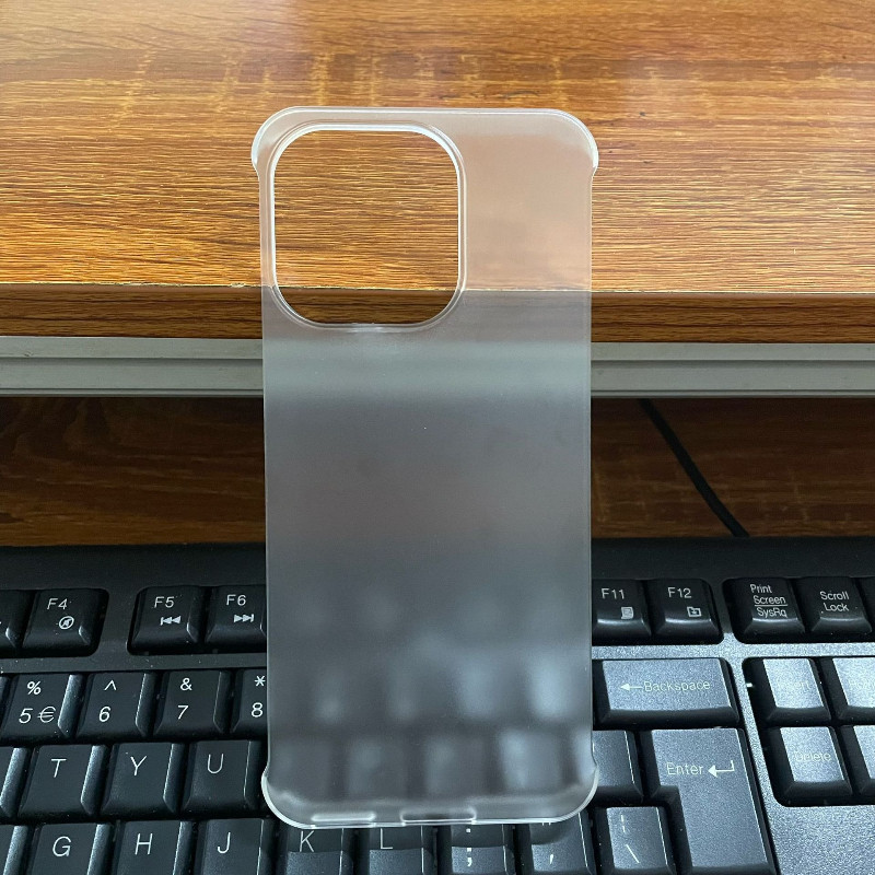 สําหรับ Oukitel P1 Matte Frosted โปร่งใสเคสโทรศัพท์ไร้ขอบ PC Hard สําหรับ OukitelP1 OUKITEL P1 ครึ่ง