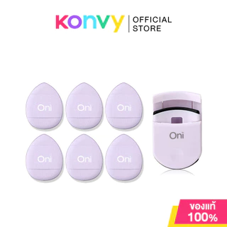 Oni Mini Eyelash Curler โอนิ ที่ดัดขนตา ไซส์มินิ (Purple/Pink/Beige)