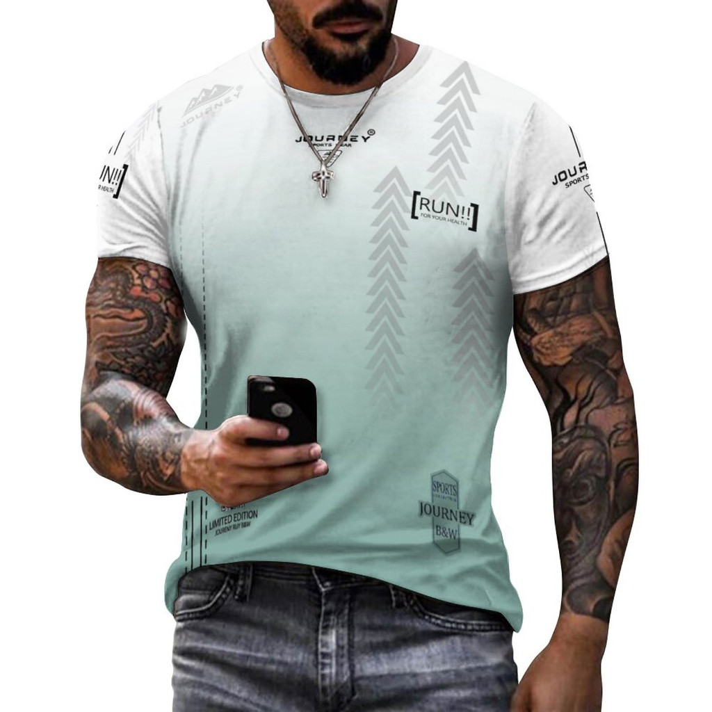 2025 Jersey Journey JBW เสื้อผู้ชายและผู้หญิงพิมพ์แฟชั่นกีฬารอบคอ Tops Tee