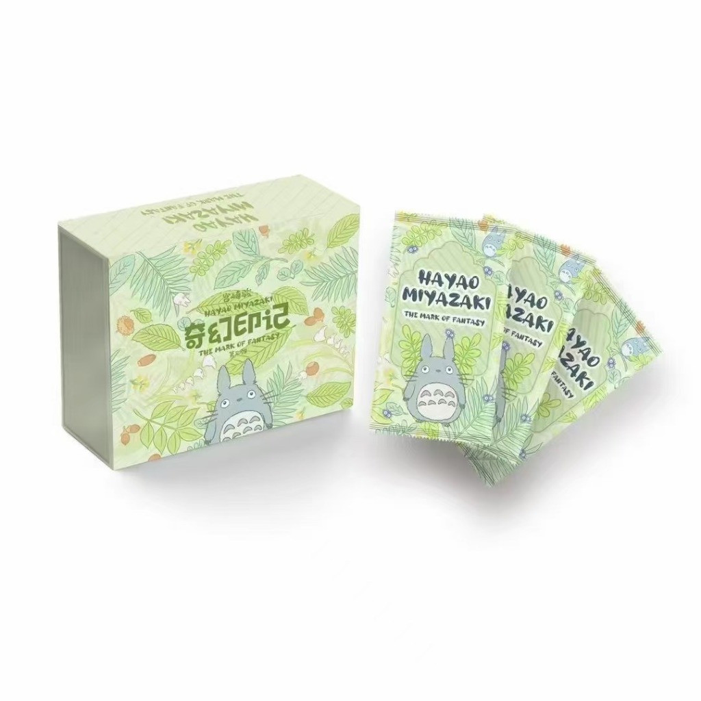 Hayao Miyazaki Fantasy Mark ระเบิดที่สาม Hayao Miyazaki การ์ดแฟนตาซี Mark Third Bomb Collection Card