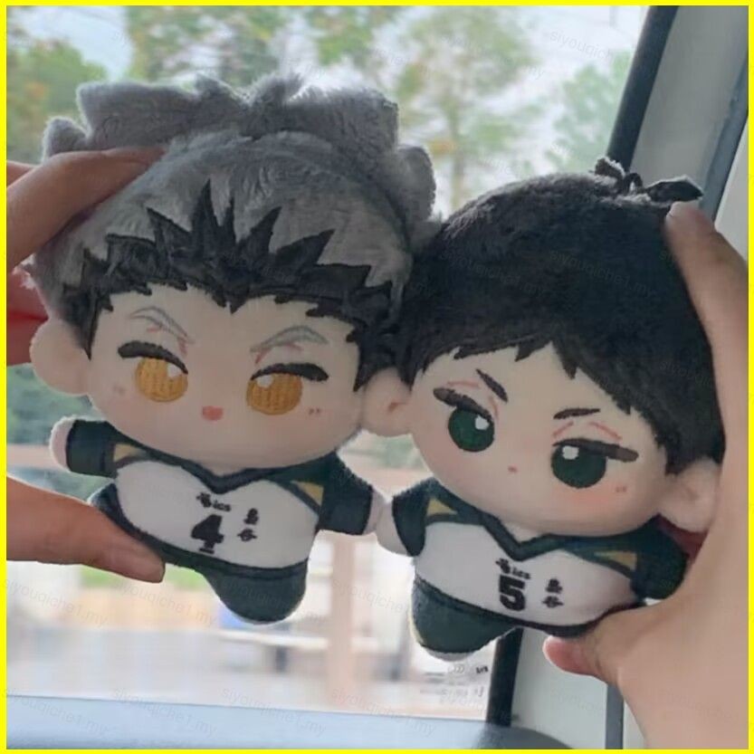 SY2 Haikyuu ตุ๊กตาตุ๊กตา Kotaro Bokuto Oikawa Tooru Akashi Keiji กระเป๋าจี้อะนิเมะตุ๊กตาสําหรับเด็กข