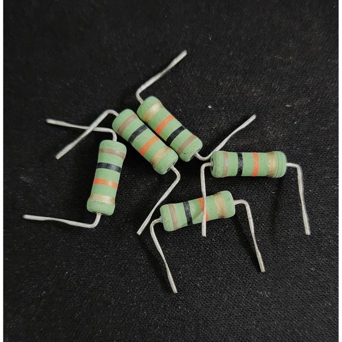 SPaRePaRt Resistor 2W 10k Ohm 10 Kilo Ohm 10000 Ohm 5 เปอร์เซ็นต์ Tolerance
