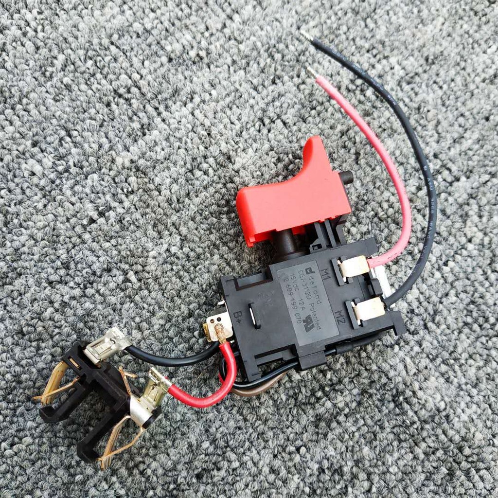 Bosch Switch GSR12-2/GSR7.2-2/GSR14.4-2/GSR9.6-2 อุปกรณ์เสริมอะไหล่ยี่ห้อใหม่ Order