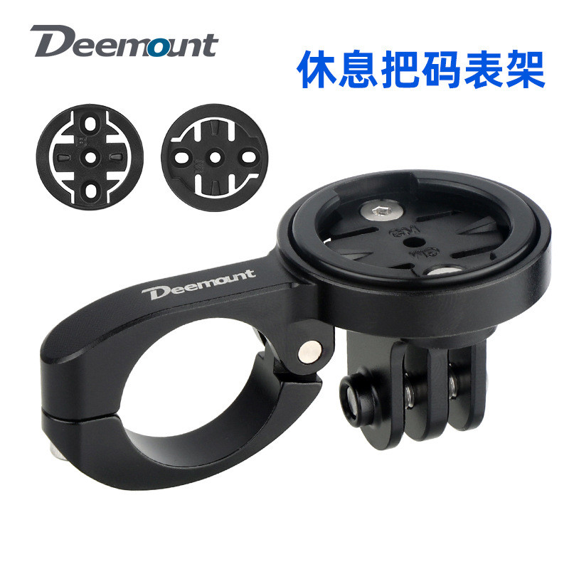 จักรยานเสือหมอบเหล็กพร้อมแฮนด์บาร์ TT และขาตั้ง รองรับนาฬิกาจับเวลาจากGarminและWAHOO