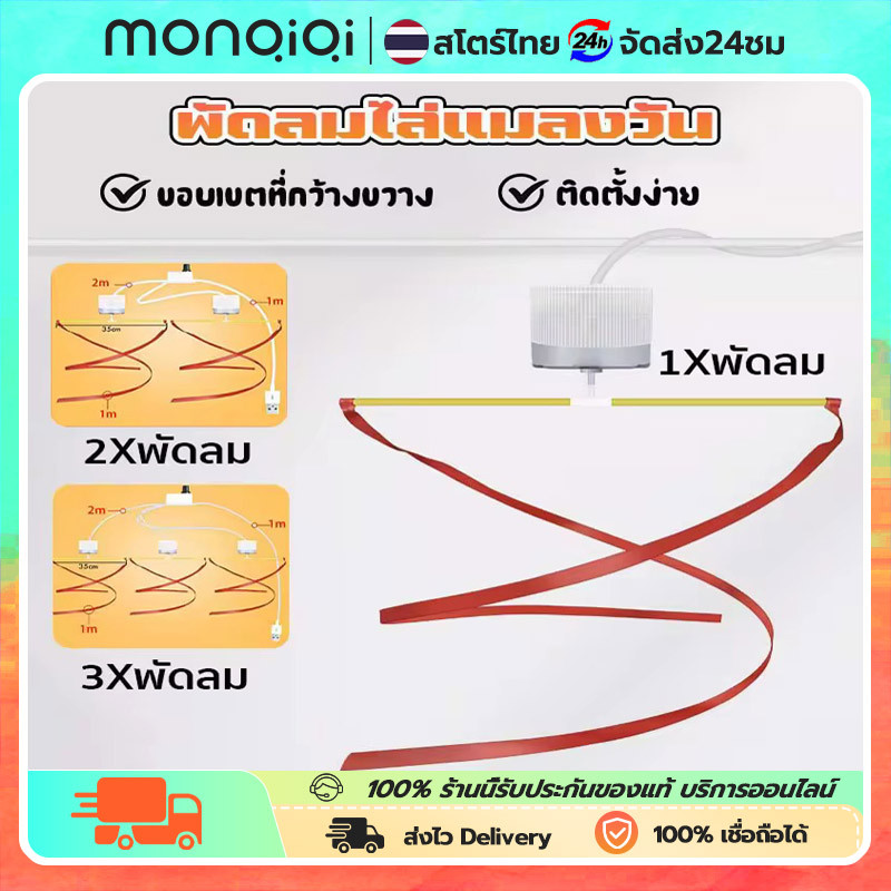 พัดลมไล่แมลงวัน ปรับความเร็วได้ แหล่งจ่ายไฟ USB พัดลมแขวนไล่แมลงวัน เหมาะสำหรับตลาดเนื้อสัตว์ ห้องครัว ฯลฯ