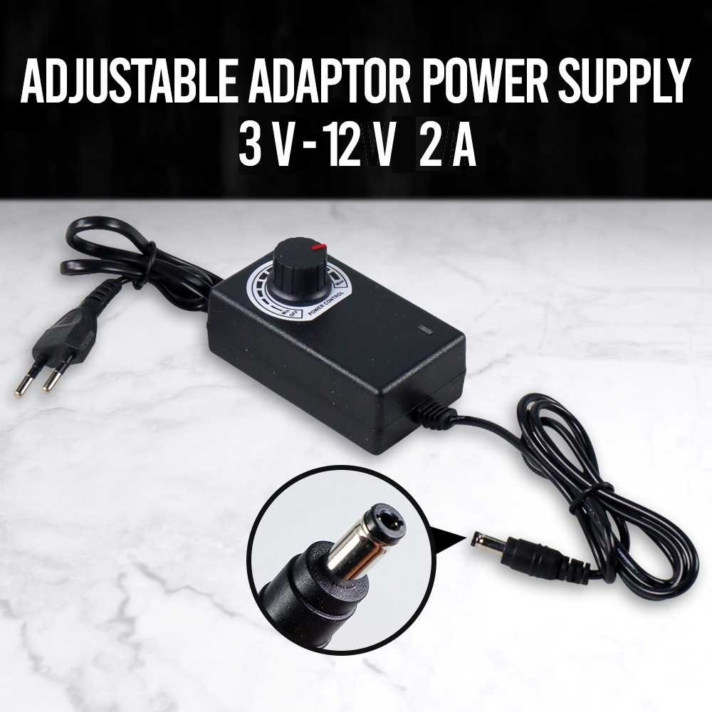 1CLICK2BUY Lincoiah Adapter Power Supply Converter AC to DC 3V-12V 2A ปรับได้ - BSK-1220Y