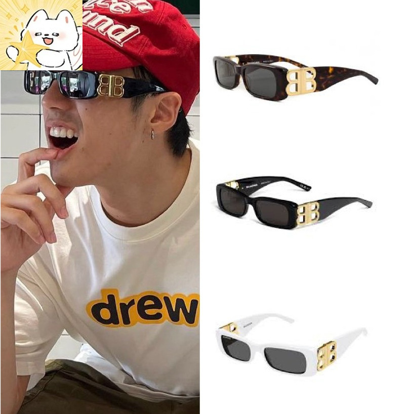 แว่นกันแดด Balenciaga รุ่นDynasty BB rectangle รหัสBB0096S สินค้ามาใหม่ ของแท้100% รับประกัน2ปีพร้อม