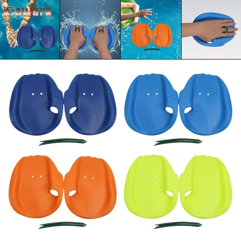 Kloware มือ Paddle Ergonomic เพิ่มประสิทธิภาพการว่ายน้ำและออกกำลังกายในสระ เหมาะสำหรับทั้งเด็กและผู้ใหญ่