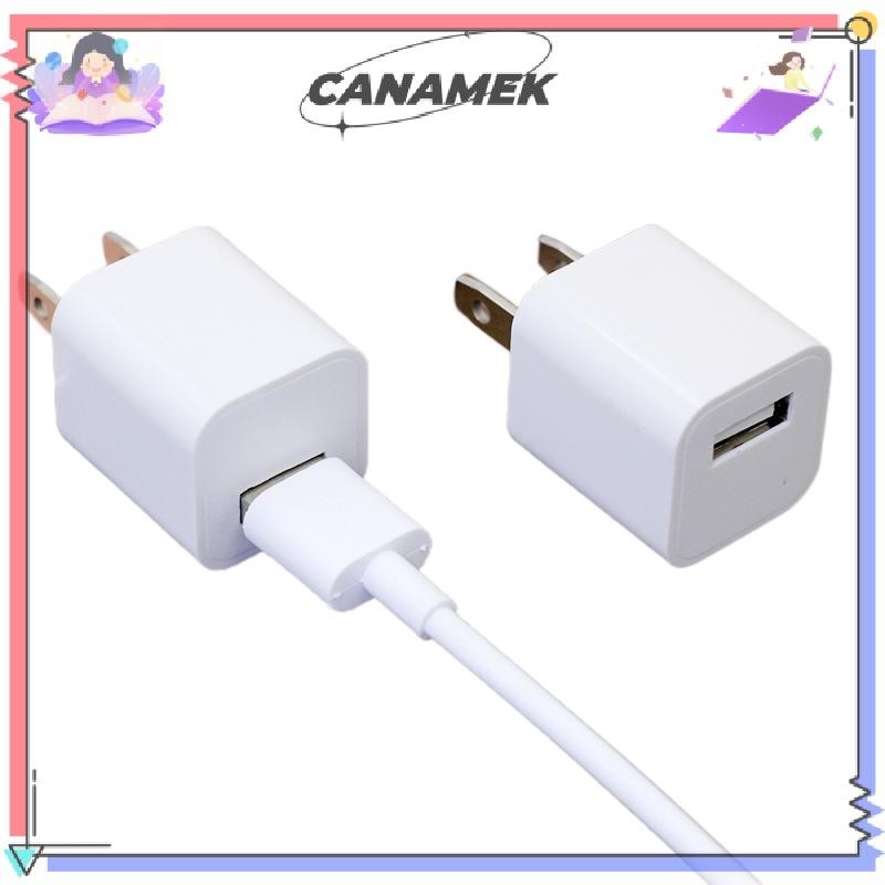 [technicolor] Universal Travel 5V 1A Dual USB Wall Home Charger Power Adapter ชาร์จโทรศัพท์ H สต็อกใ