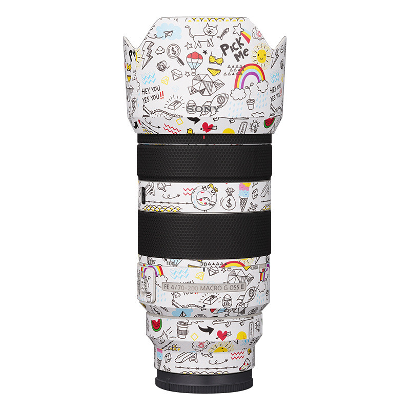 เหมาะสําหรับ sony FE70-200F4 ฟิล์มป้องกันเลนส์รุ่นที่สอง sony Sticker รวมทุกอย่าง 3M