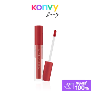 NEE CARA Velvet Matte Lip Glaze 4g #05 นี คาร่า ลิปแมทเนื้อกำมะหยี่.