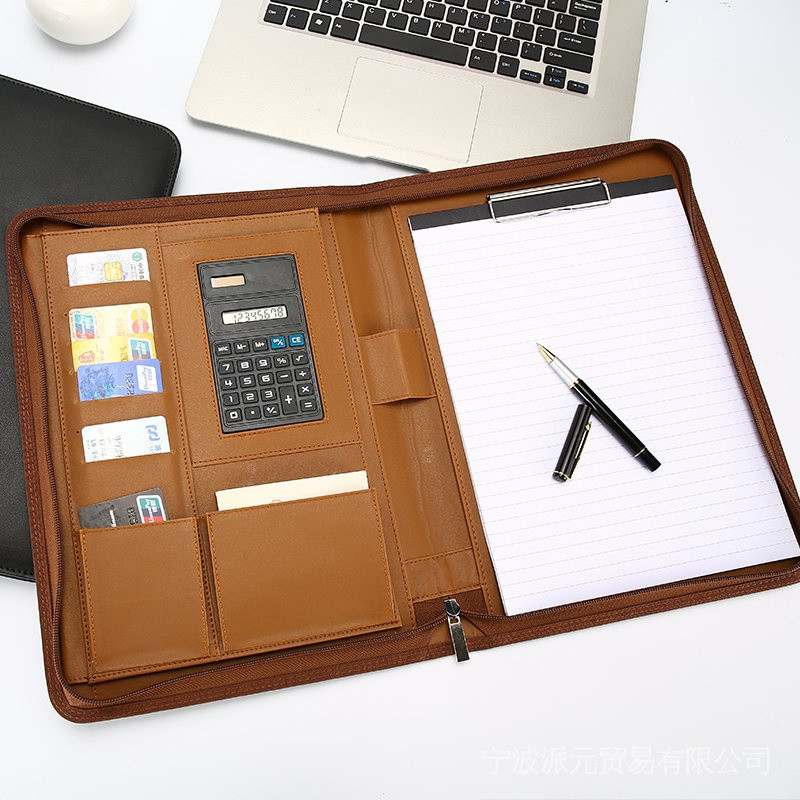 A4 ธุรกิจ Manager โฟลเดอร์ Binder 43 ซม.เหมาะสําหรับ Samsung S7 โน้ตบุ๊คเครื่องเขียนโน้ตบุ๊ค Creativ