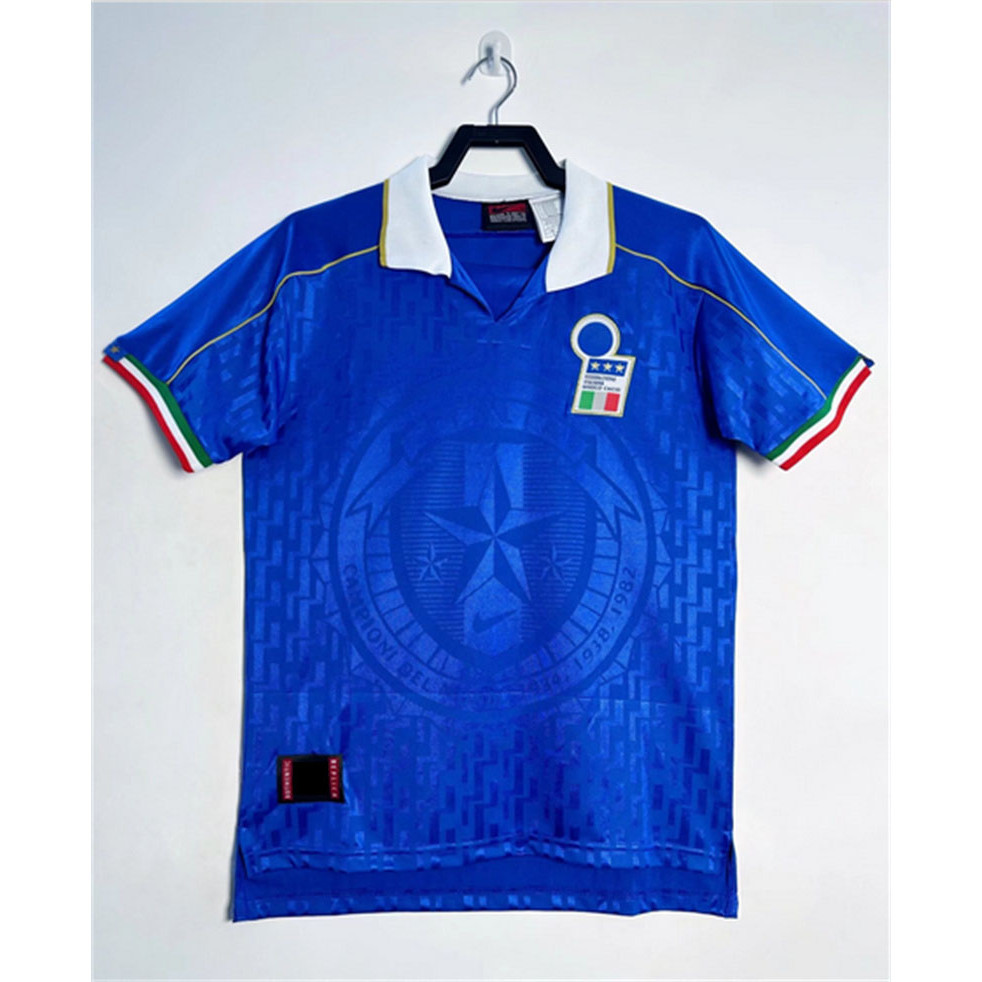 1995 Italy Jerseys Retro Jersey Home Away เสื้อกีฬาผู้ชาย