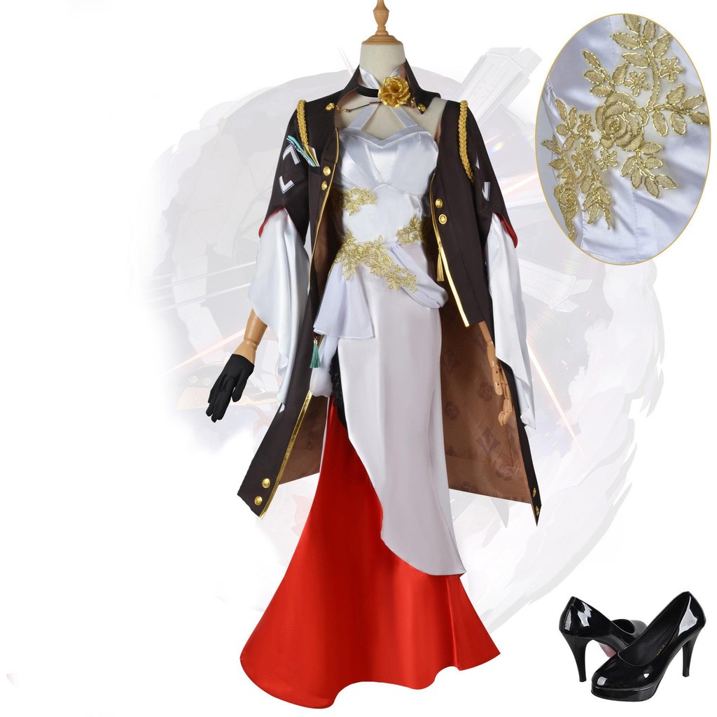 Honkai Star Rail Himeko Halloween Cosplay Outfit สำหรับงานปาร์ตี้คอสเพลย์