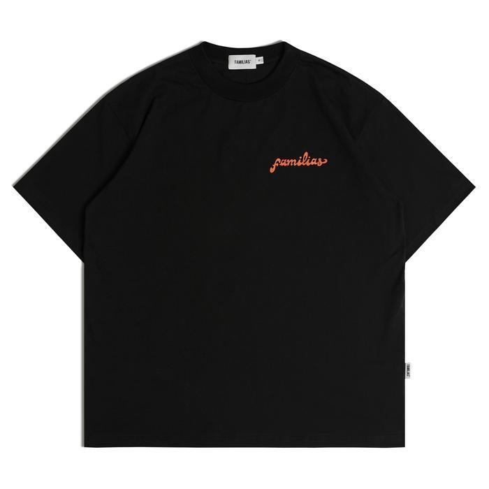 (HOT) Familias - เสื้อยืดสีดํา - Riley - M