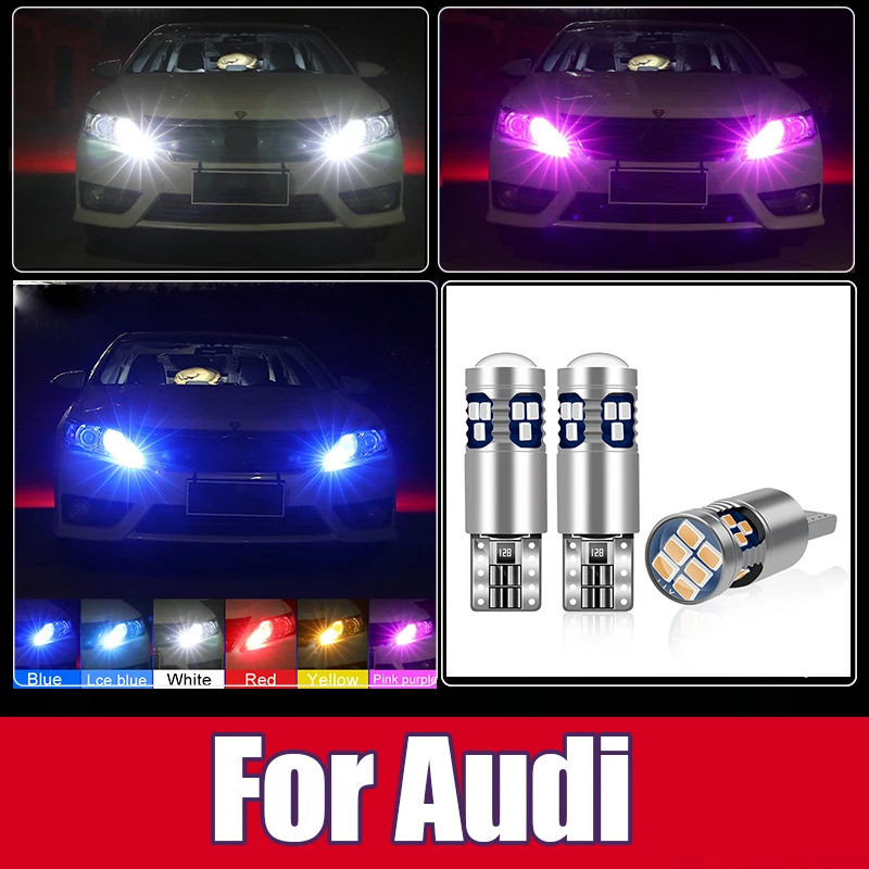 สําหรับ Audi A3 8L 8V 8P S3 RS3 A4 B6 B7 B8 S4 A5 S5 RS5 A6 C5 C6 C7 S6 Q5 8R SQ5 Q7 4L รถ LED ตําแห